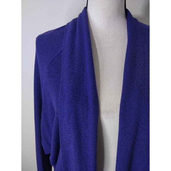 Urban Outfitters Ecote Blue Open Front Knit Cardigan Sweater Women's Size M - Picture 2 of 11